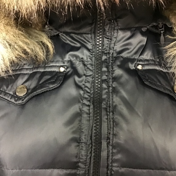 Ladies sm deep blue puffer 60% down 49% feather winter jacket by laundry - Picture 2 of 8